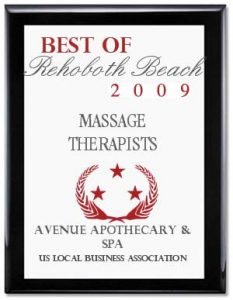 Massage Therapists Best Of Rehoboth Beach 2009