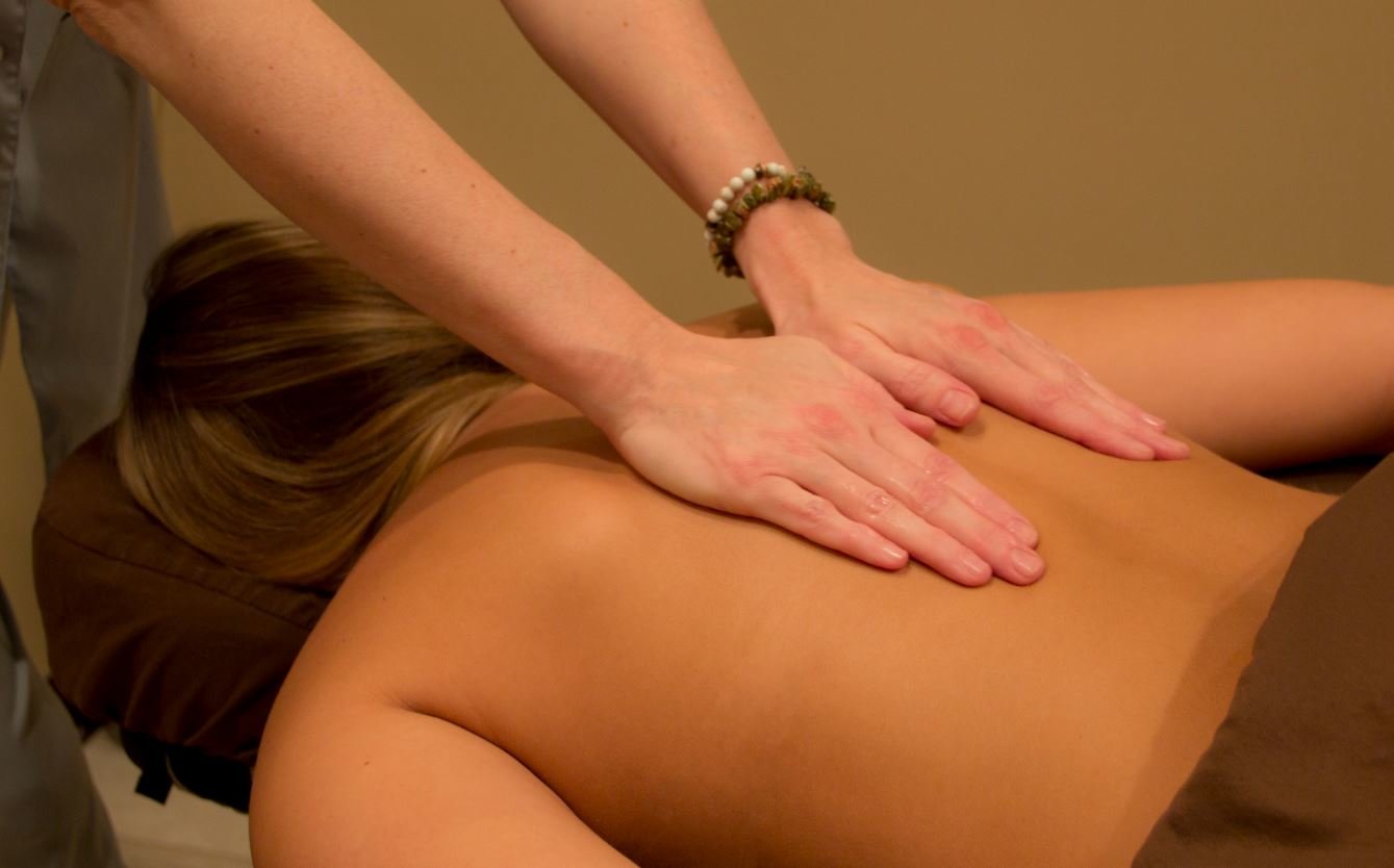 Relaxing Neck and Shoulder Massage In Fertility Massage Session